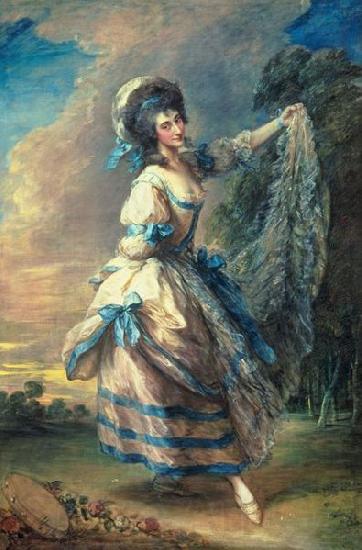 Thomas Gainsborough Portrait of Giovanna Baccelli